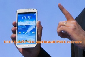 How to Root T-mobile Galaxy Note2 T889 and Install TWRP recovery 