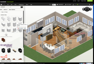 autodesk-homestyler-easy tool to create 2D House Layout and Floor plans for Free Online