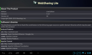 websharing lite for Android - Share files over Wi-Fi with high transfer speed