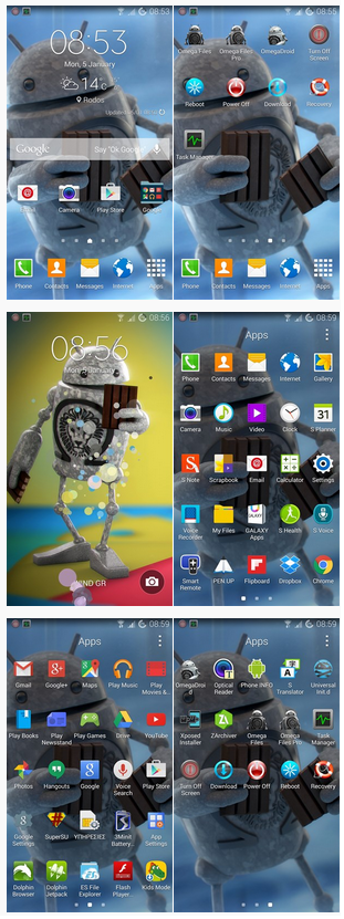 Omega Stock Samsung TouchWiz ROM for Samsung galaxy Note 4 - Best Custom ROM