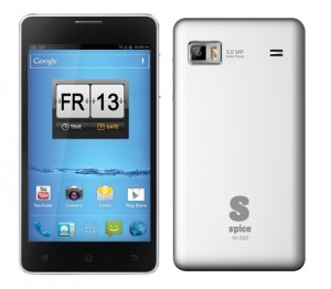 Spice-Stellar-Horizon-Mi-500 Best Android Dual Sim Phone below Rs 15000