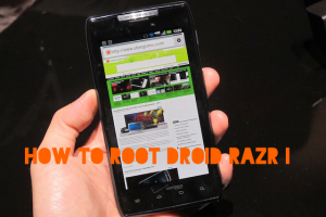 How to oneclick root Droid Razr I and install CWM recovery