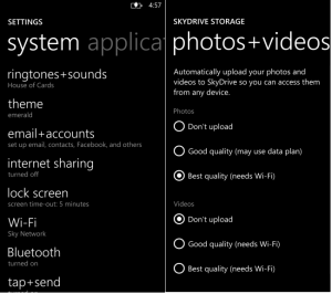 How to Backup Windows Phone photos and videos